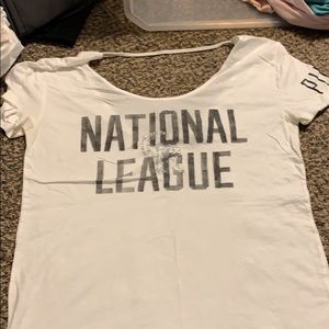 PINK Colorado Rockies shirt